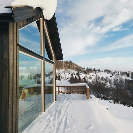 Na Er Vinteren Kommet Til Hallingdal Ål Buitenkant foto