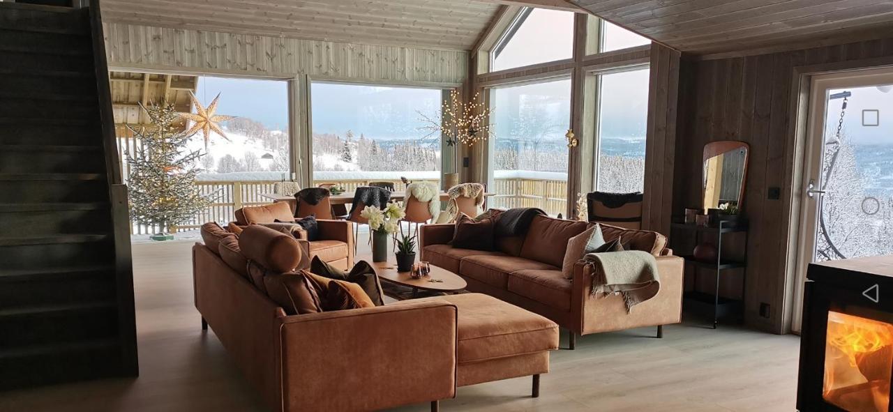 Na Er Vinteren Kommet Til Hallingdal Ål Buitenkant foto