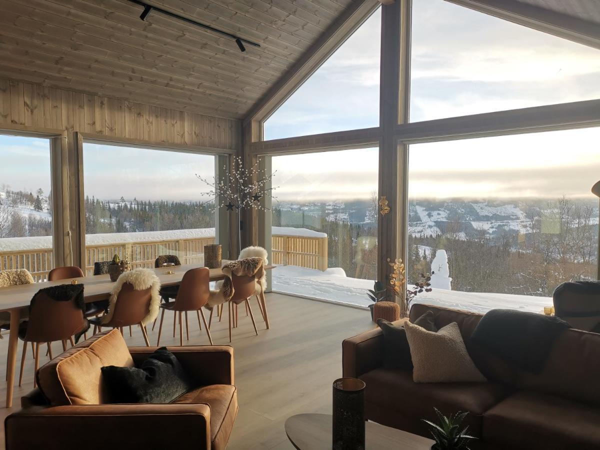 Na Er Vinteren Kommet Til Hallingdal Ål Buitenkant foto